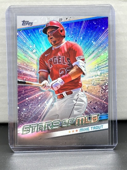 Mike Trout 2024 Topps Stars of MLB Insert #SMLB-2