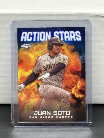 Juan Soto 2023 Topps Chrome Action Stars Refractor Insert #ASC-19