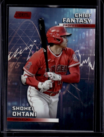 Shohei Ohtani 2024 Topps Satdium Club Chief Fantasy Red Foil Parallel Insert #CFPRO-2