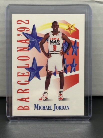 Michael Jordan 1992 NBA Hoops Barcelona '92 #534