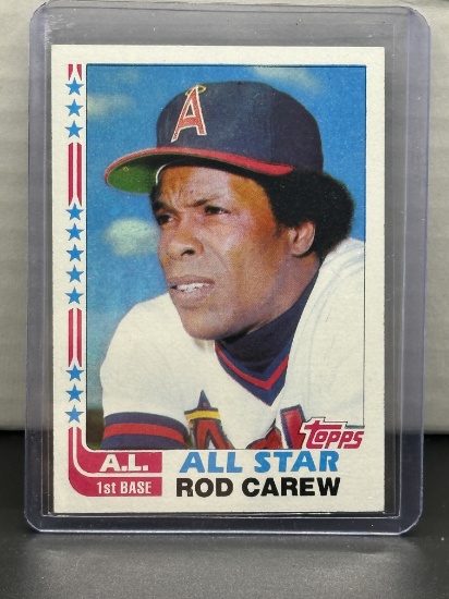 Rod Carew 1982 Topps All Star #547