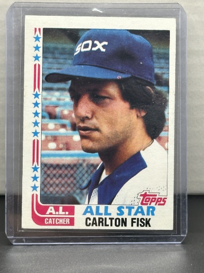 Carlton Fisk 1982 Topps All Star #554