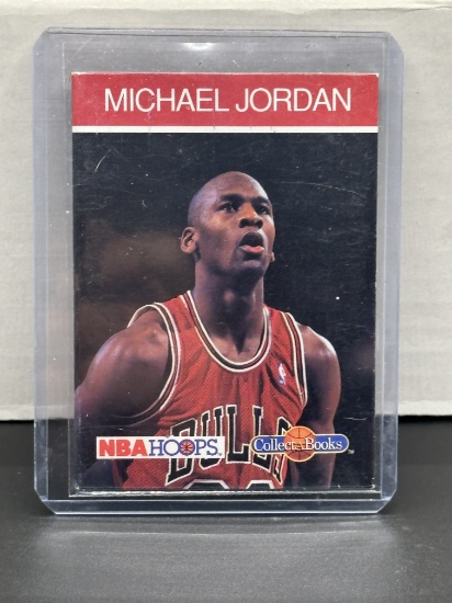 Michael Jordan 1990 NBA Hoops Collect-a-books