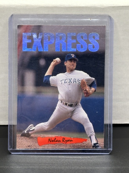 Nolan Ryan 1993 Triple Play Nicknames Express Insert #7