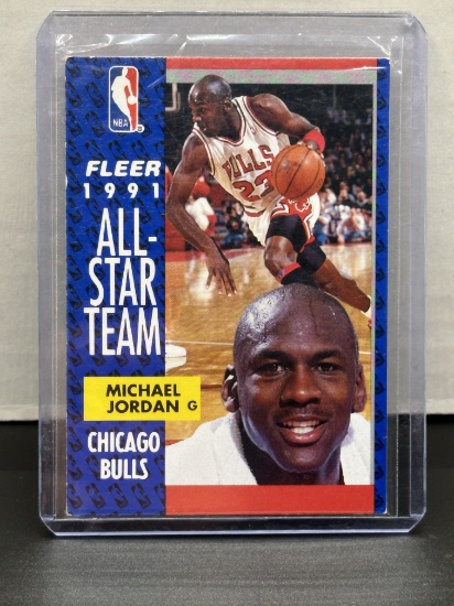 Michael Jordan 1991 Fleer All Star #211