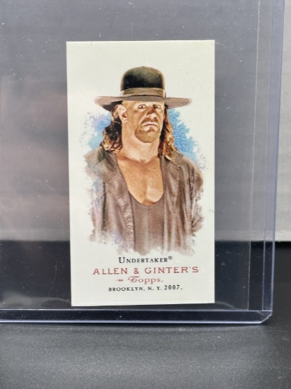 The Undertaker 2007 Topps Heritage III Allen and Ginter Mini #10