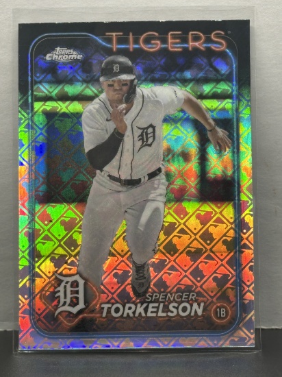 Spencer Torkelson 2024 Topps Chrome Logofractor Refractor #73