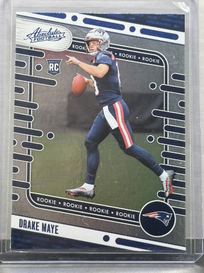 Drake May 2024 Panini Absolute Blue Foil Rookie RC #103