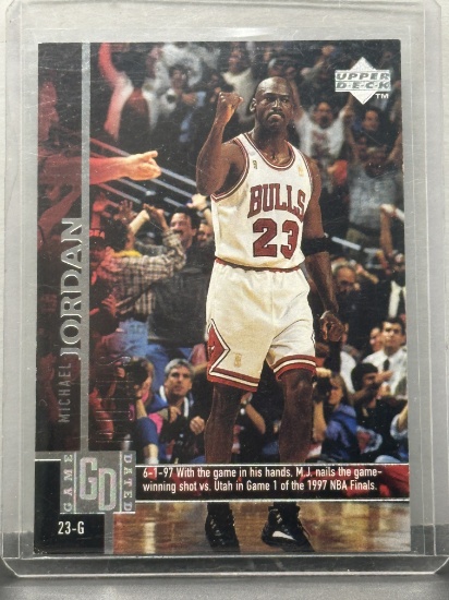 Michael Jordan 1997-98 Upper Deck Game Dated #18