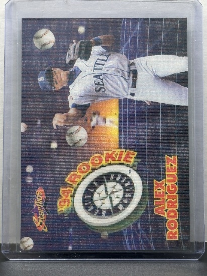 Alex Rodriguez 1995 Starflics Rookie RC Lenticular Insert #TR11