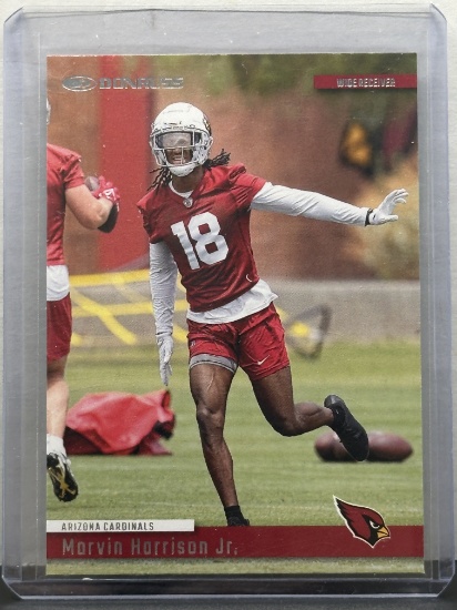 Marvin Harrison Jr. 2024 Panini Donruss Throwback Rookie RC Insert #23