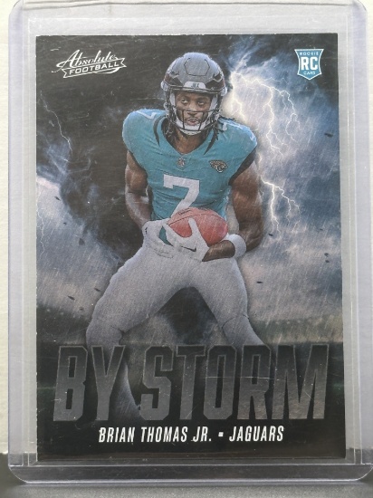 Brian Thomas Jr. 2024 Panini Absolute By Storm Rookie RC Insert #BS-BTJ