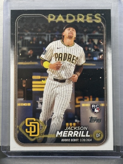 Jackson Merrill 2024 Topps Rookie Debut RC #US169