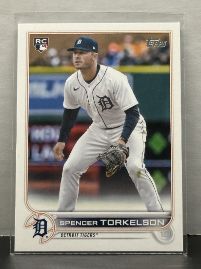 Spencer Torkelson 2022 Topps Complete Sets Rookie RC #658