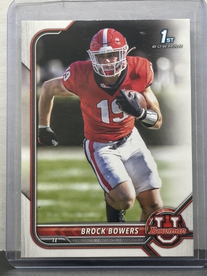Brock Bowers 2022 Bowman U Rookie RC #83