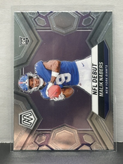 Malik Nabers 2024 Panini Mosaic NFL Debut Rookie RC #284