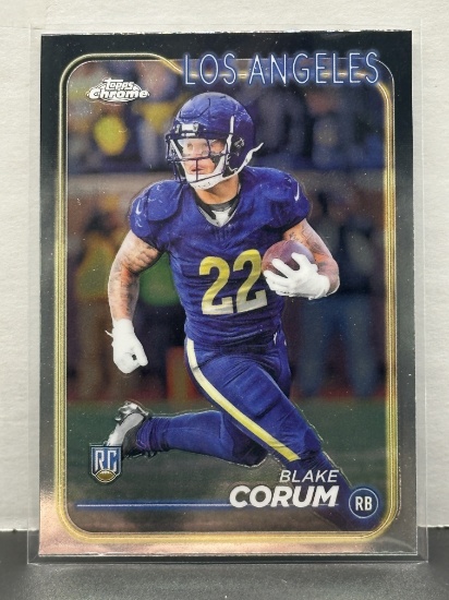 Blake Corum 2024 Topps Chrome Rookie RC #219