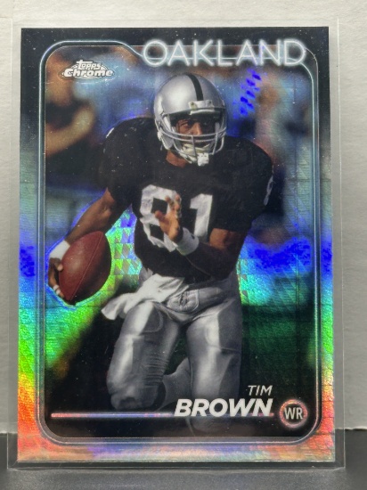 Tim Brown 2024 Topps Chrome Prism Refractor #151