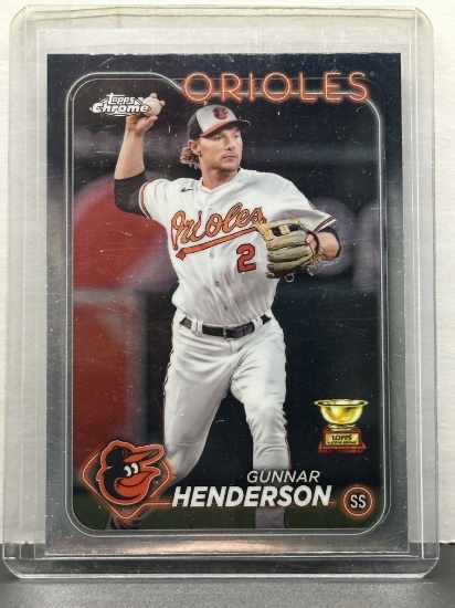 Gunnar Henderson 2024 Topps Chrome Rookie Cup #26