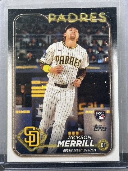 Jackson Merrill 2024 Topps Rookie Debut RC #US169