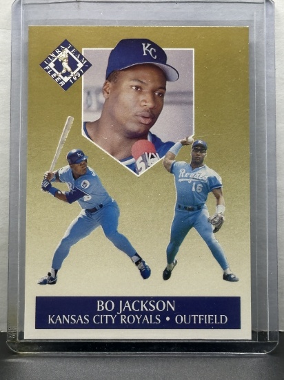 Bo Jackson 1991 Fleer Ultra Team Gold Insert #6