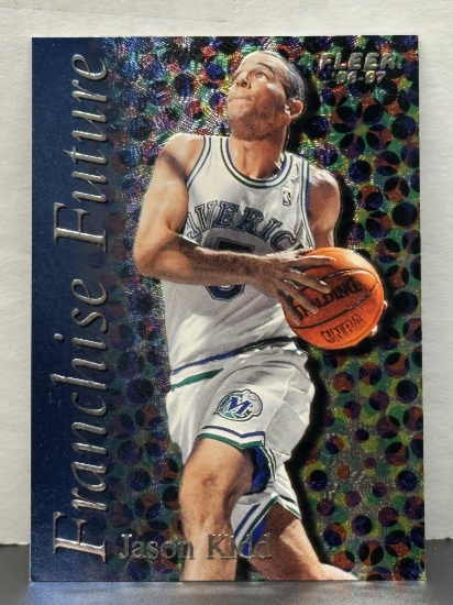 Jason Kidd 1996-97 Fleer Franchise Future Insert #5