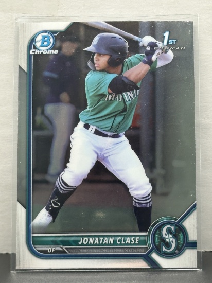 Jonathan Clase 2022 Bowman Chrome Rookie RC #BCP-118