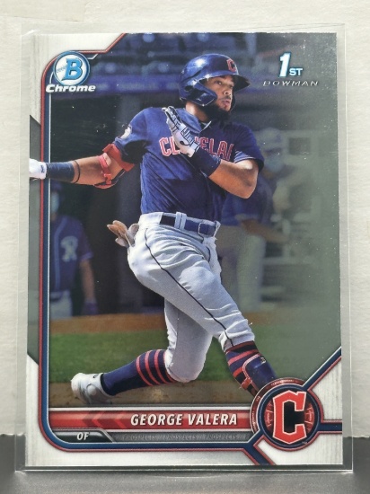 George Valera 2022 Bowman Chrome Rookie RC #BCP-22