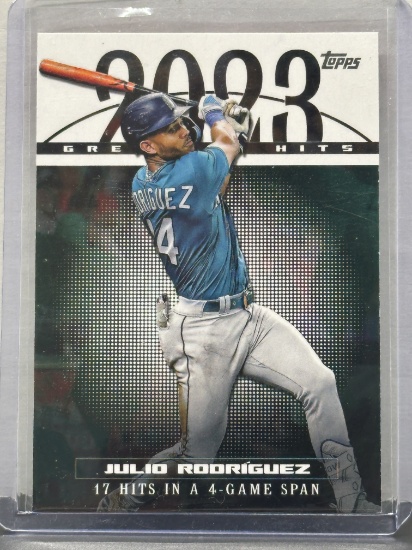 Julio Rodriguez 2024 Topps Greatest Hits Insert #23GH-17