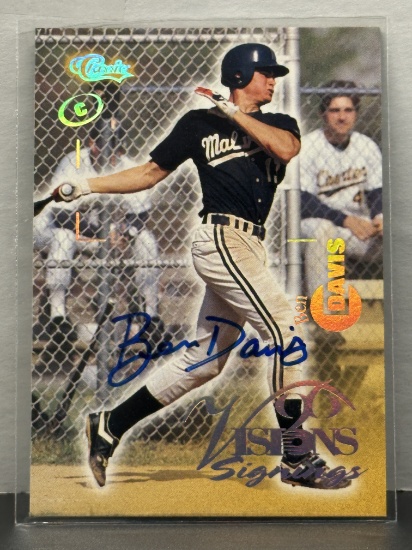 Ben Davis 1996 Classic Rookie Auto
