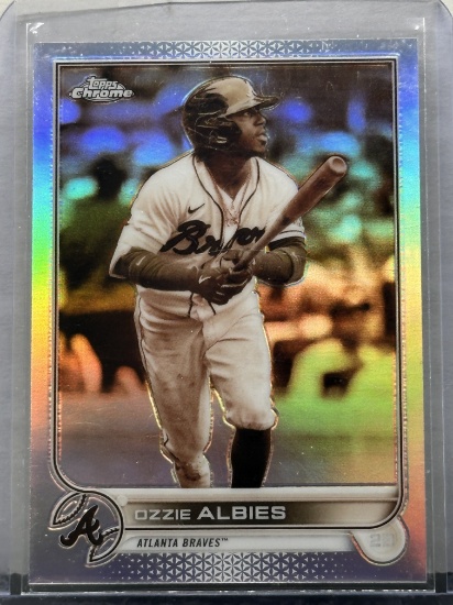 Ozzie Albies 2022 Topps Chrome Sepia Refractor #205