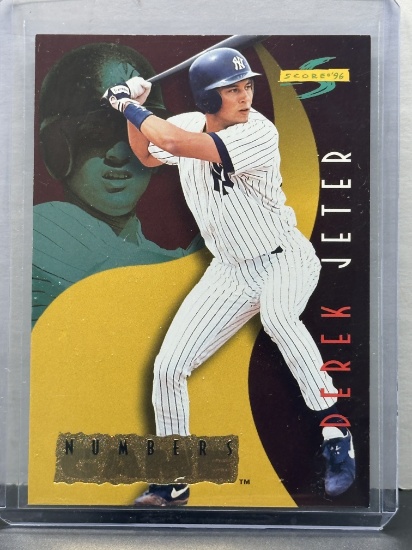 Derek Jeter 1996 Score Numbers Game Insert #26