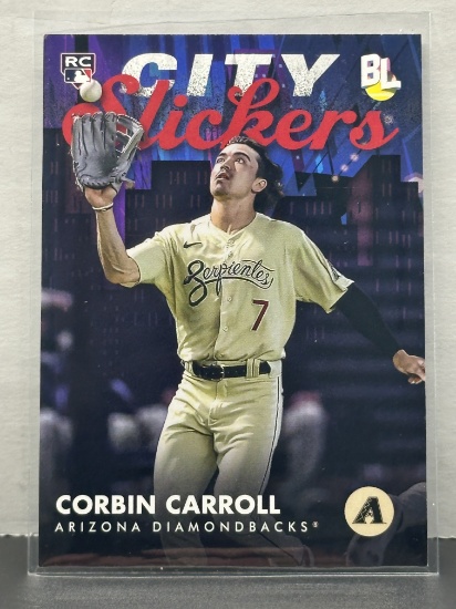 Corbin Carroll 2023 Topps Big League City Slickers Rookie RC Insert #CS-19