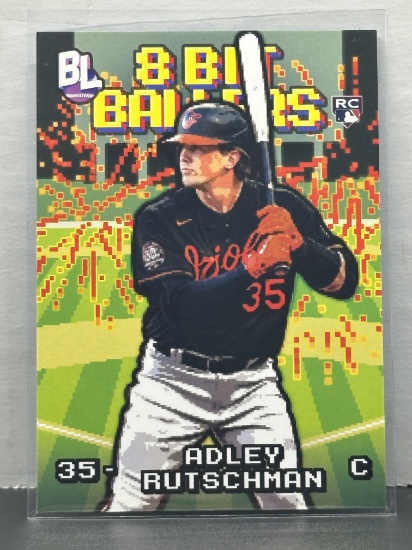 Adley Rutschman 2023 Topps Big League 8 Bit Ballers Rookie RC Insert #8B-6