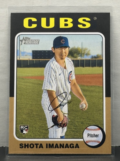 Shota Imanaga 2024 Topps Heritage High Series Rookie RC #564