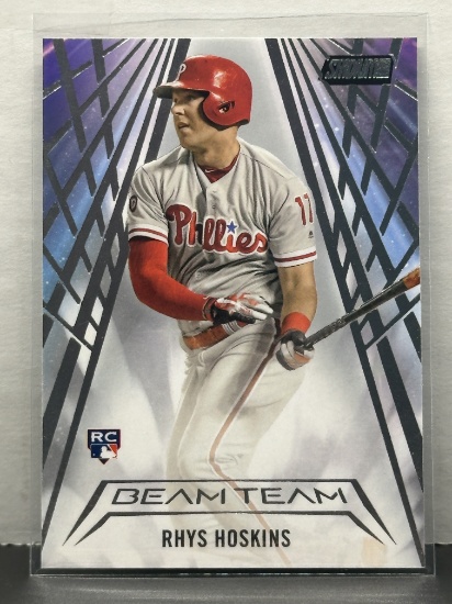 Rhys Hoskins 2018 Topps Stadium Clun Beam Team Rookie RC Insert #BT-RH