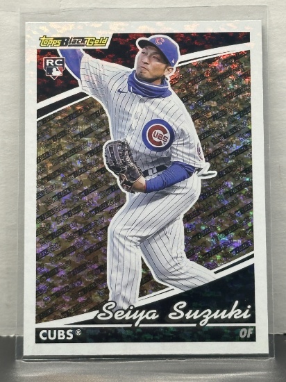 Seiya Suzuki 2022 Topps Black Gold Rookie RC Insert #BG-15