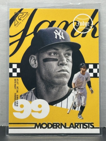 Aaron Judge 2022 Topps Gallery Modern Artists Insert #MA-10