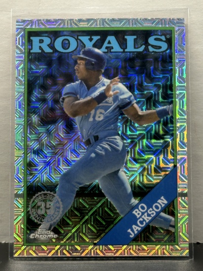 Bo Jackson 2023 Topps Chrome 1988 Design Mojo Refractor Insert #T88C-95