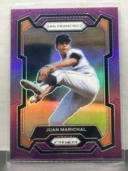 Juan Marichal 2024 Panini Prizm Purple (#34/99) Prizm #81