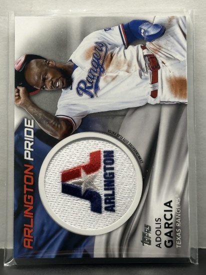 Adolis Garcia 2022 Topps City Flag Patch Insert #CFP-AG