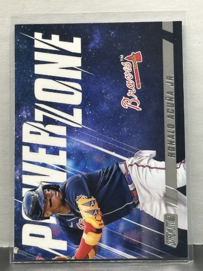 Ronald Acuna Jr. 2022 Topps Stadium Club Power Zone Insert #PZ-1