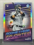 Gavin Sheets 2022 Bowman Chrome Rookie of the Year Favorites Refractor RC Insert #ROYF-10