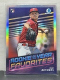 Reid Detmers 2022 Bowman Chrome Rookie of the Year Favorites Refractor RC Insert #ROYF-14