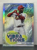 Jordan Walker 2022 Bowman Chrome Virtuosic Vibrations Refractor Insert #VV-13