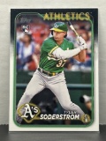 Tyler Soderstrom 2024 Topps Rookie RC #244