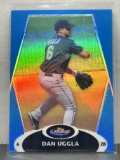 Dan Uggla 2008 Topps Finest Blue (#136/299) Refractor #34