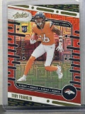 Troy Franklin 2024 Panini Absolute Red Squares (#418/499) Rookie RC #178