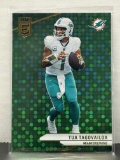 Tua Tagovailoa 2024 Panini Donruss Elite Green Disco Parallel #84