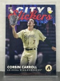 Corbin Carroll 2023 Topps Big League City Slickers Rookie RC Insert #CS-19